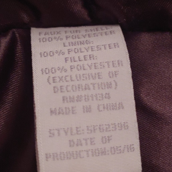 Pistachio Winter Coat Kids 12M  Lined Hooded -K - Picture 4 of 7